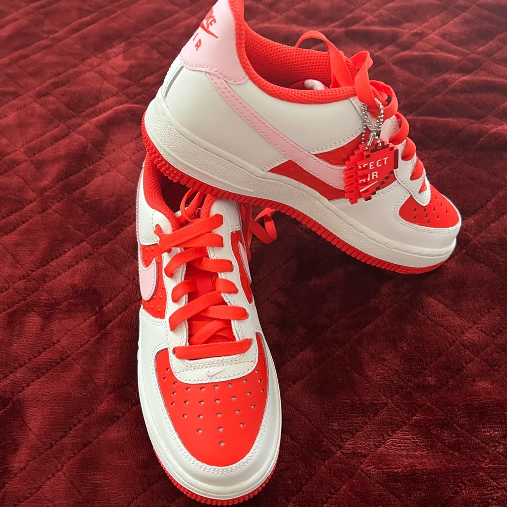 Nike Dunk Valentine Red and White Sneakers